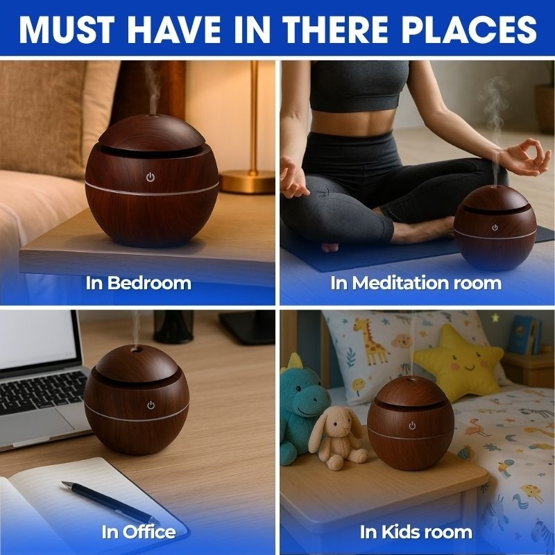 SALE UPTO 50%! USB Mini Humidifier for Soothing Relief Day and Night