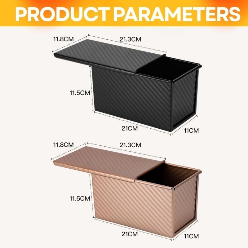 💥BEST SELLER💥! Pullman Loaf Pan - The only baking pan you need !🍴