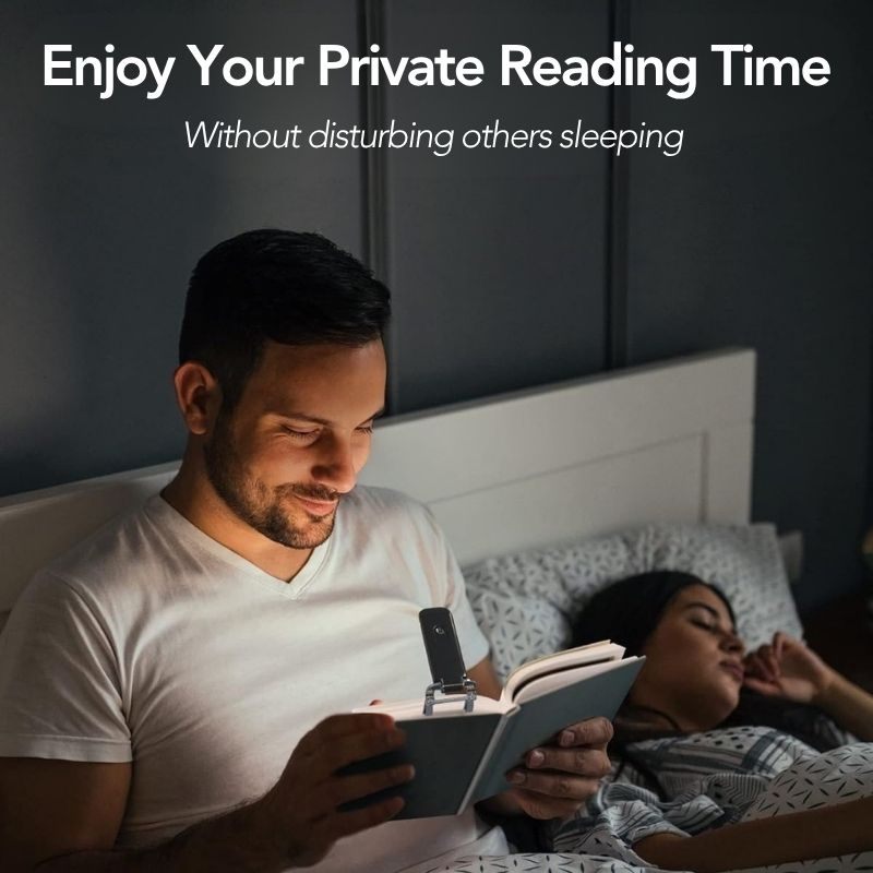 ⚡FLASH SALE !⚡USB Rechargeable LED Book Light – Read Anywhere, Anytime