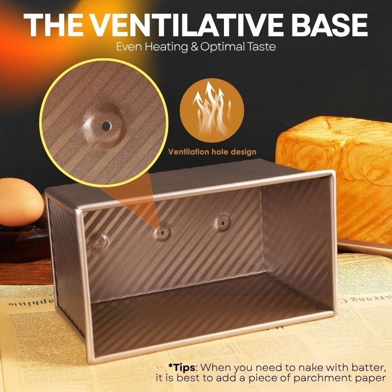 💥BEST SELLER💥! Pullman Loaf Pan - The only baking pan you need !🍴