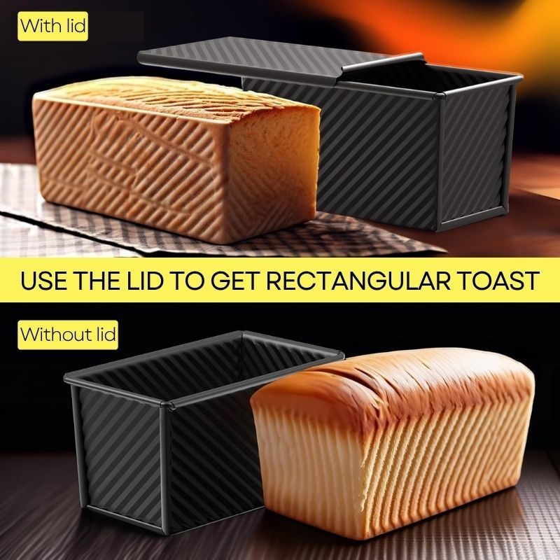 💥BEST SELLER💥! Pullman Loaf Pan - The only baking pan you need !🍴