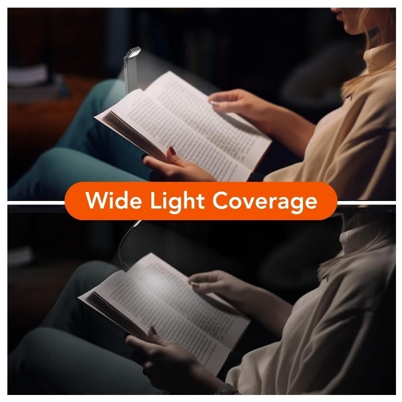 ⚡FLASH SALE !⚡USB Rechargeable LED Book Light – Read Anywhere, Anytime