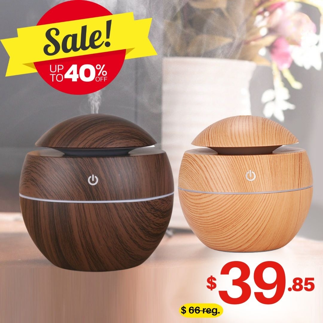 SALE UPTO 50%! USB Mini Humidifier for Soothing Relief Day and Night