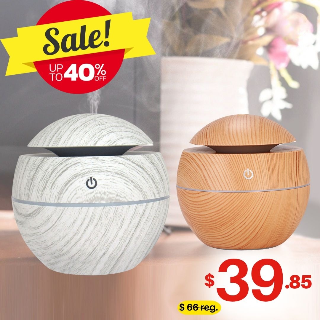 SALE UPTO 50%! USB Mini Humidifier for Soothing Relief Day and Night
