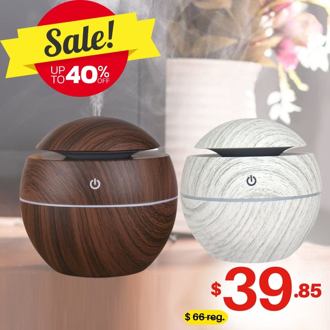 SALE UPTO 50%! USB Mini Humidifier for Soothing Relief Day and Night